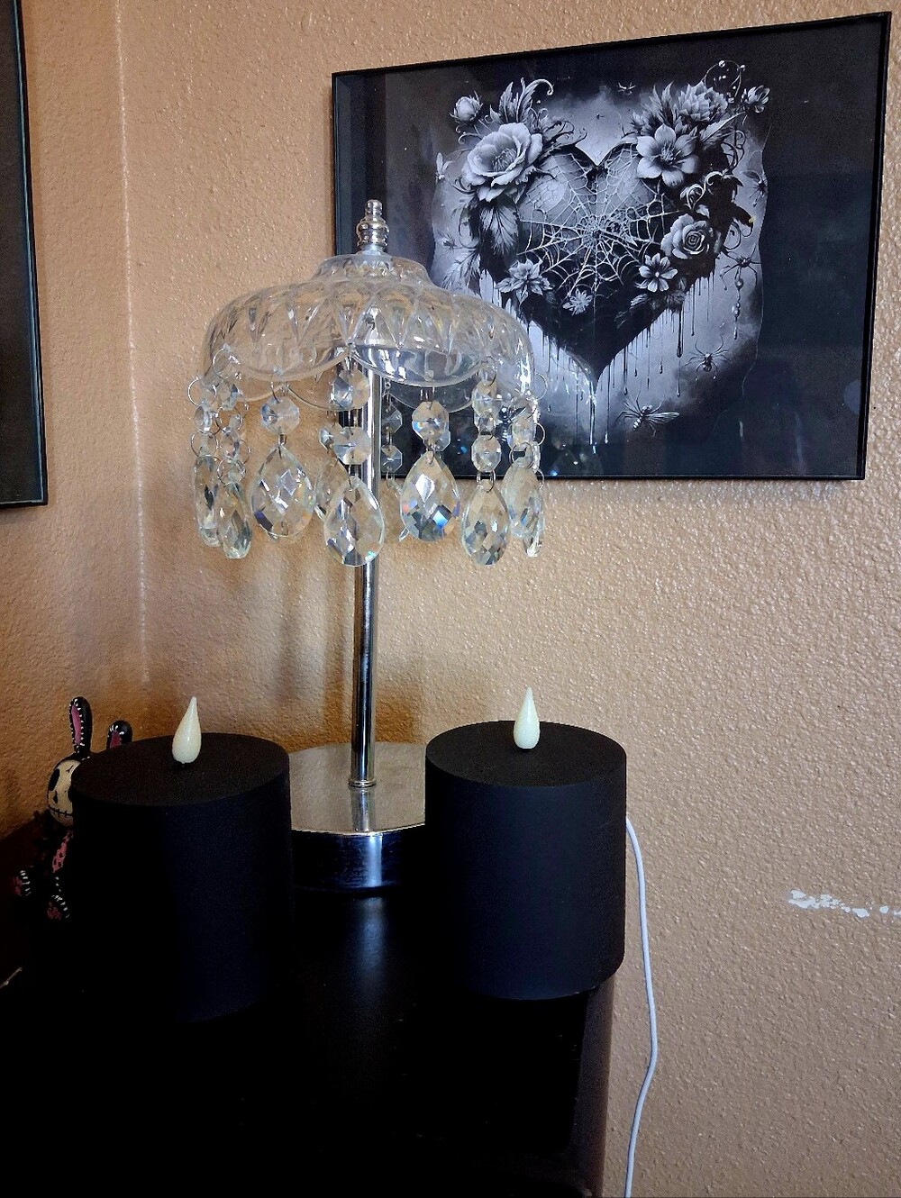 Beautiful Crystal Lamp